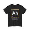 Ah The Element Of Surprise Funny Chemistry Joke T Shirt Science Nerd Graphic Tee