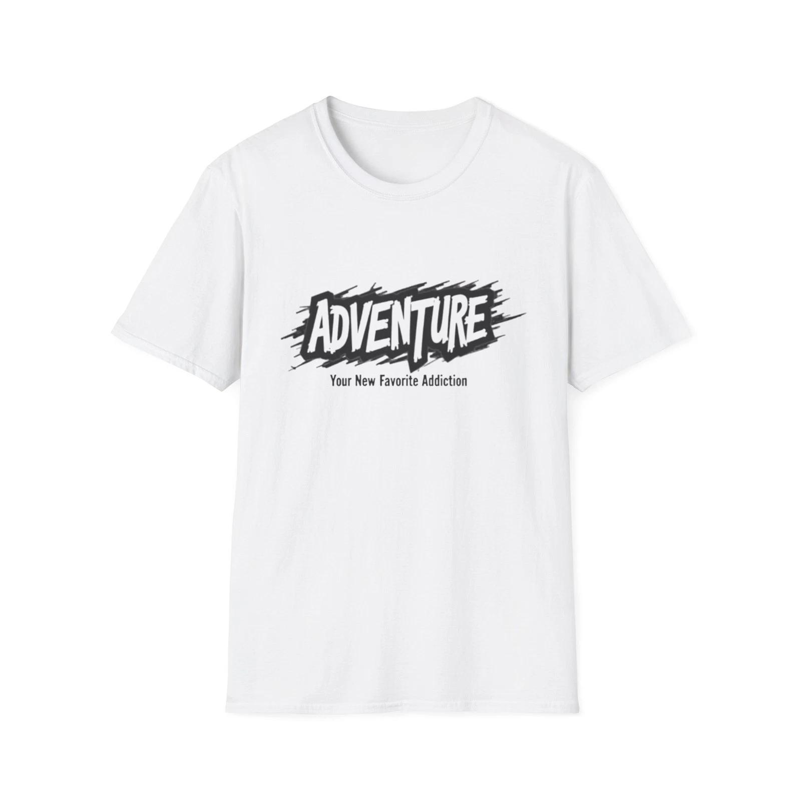 Adventure Graphic Tee | Adventure Your New Favorite Addiction T-Shirt XL