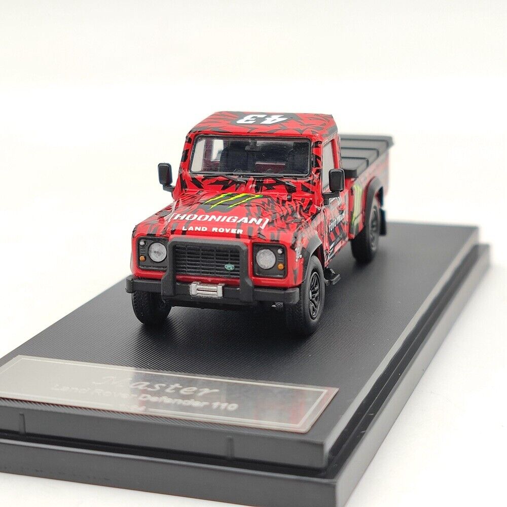 

1/64 Master Land Rover Pickup, когти, литые игрушки, коллекция моделей, подарки