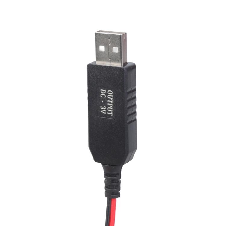 3A Імітатор батарей USB Кабель живлення Заміна 2x1.5V Батарей Кабель-замінник батарей для світлодіодного світла
