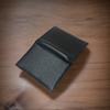 Top-grain Leather Wallet with ID and Credit Card Slots Men's Ultra-slim Vertical Cardholder Design Business VIP Bank Card Case and Card Organiser