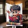 1pc Hogwarts Harry Potter Outdoor Flannel Throw Blanket All Season Soft Warmth,Home Decor 1031200
