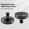 1/4inch Male Thread Thumb Screws Mount Adapter Cup Head For DSLR Camera Cage Kit Accessories Flash Tripod Light