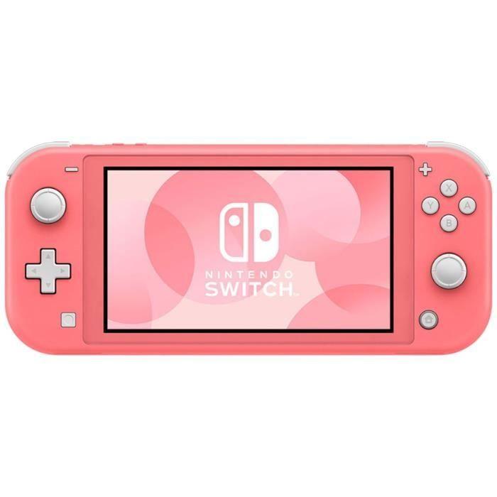 Console Portable Nintendo Switch Lite • Corail + Animal Crossing: New Horizons (Téléchargement)