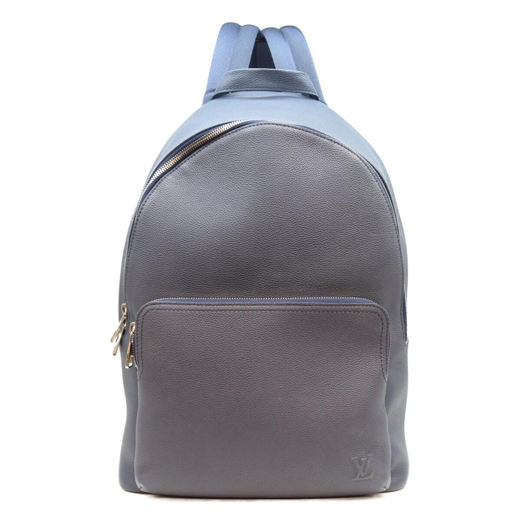 LOUIS VUITTON M26022 Navy Aerogram Discover Work Backpack Backpack Backpack Navy/Silver HardwareUsed