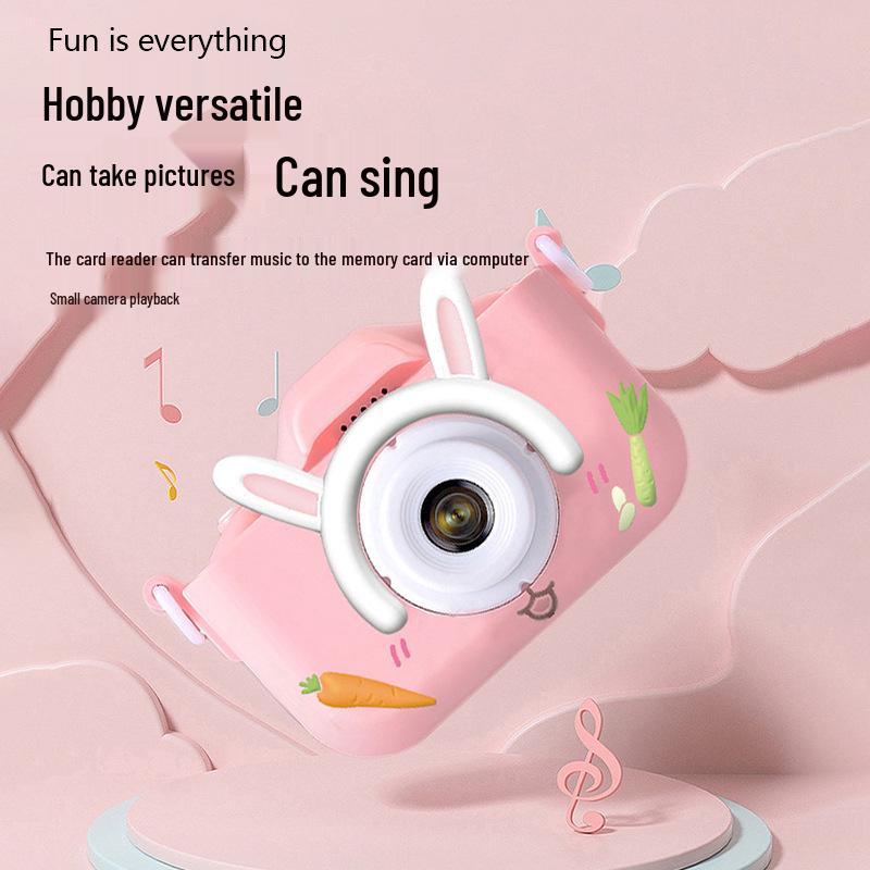 HD Dual Camera Cartoon Toy for Kids - Video Recording & SLR Digital Holiday Gift