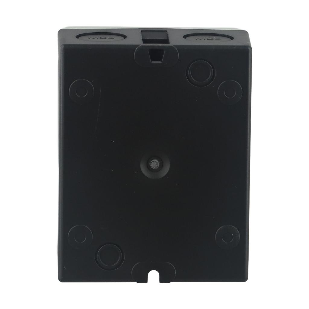 4P 20A 440V Main Switch Circuit Breaker High Strength Polycarbonate Electrical Socket 100*80*66mm Circuit Switching