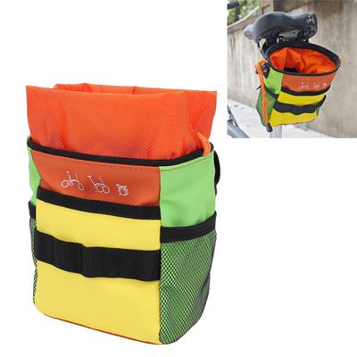 Bike Handlebar Bag Fit for   Waterproofing Nylon Multifunctional Bike Seat Saddle Bag for Cycling