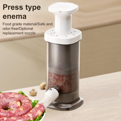 Wurstmaschine mit 4 Füllrohren Manueller Wurstfüller für zu Hause