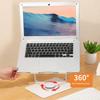 360 Rotating Base Tablet Cooling Fan Holder Adjustable Laptop Bracket  For Desk
