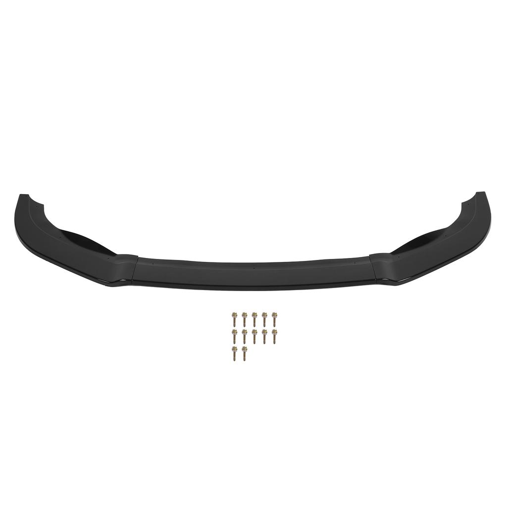 K SEEK DESIGN 3Sections Front Bumper Splitter Lip Replacement for MK6 R R20 20092013(Gloss Black )