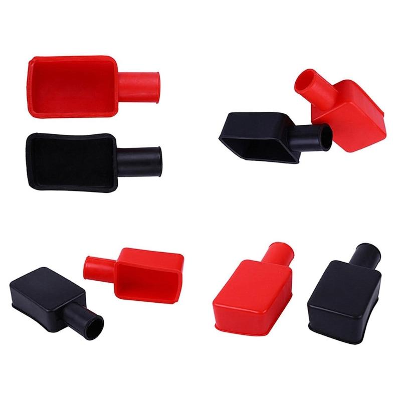 Corrosion Resistant Acid Leak Proof Silicone Terminal Protectors Cap Insulated Design for Vehicle Battery Maintenance