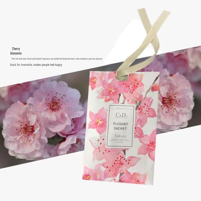 Miaoyijia Cherry Blossom Wardrobe Scent Sachets