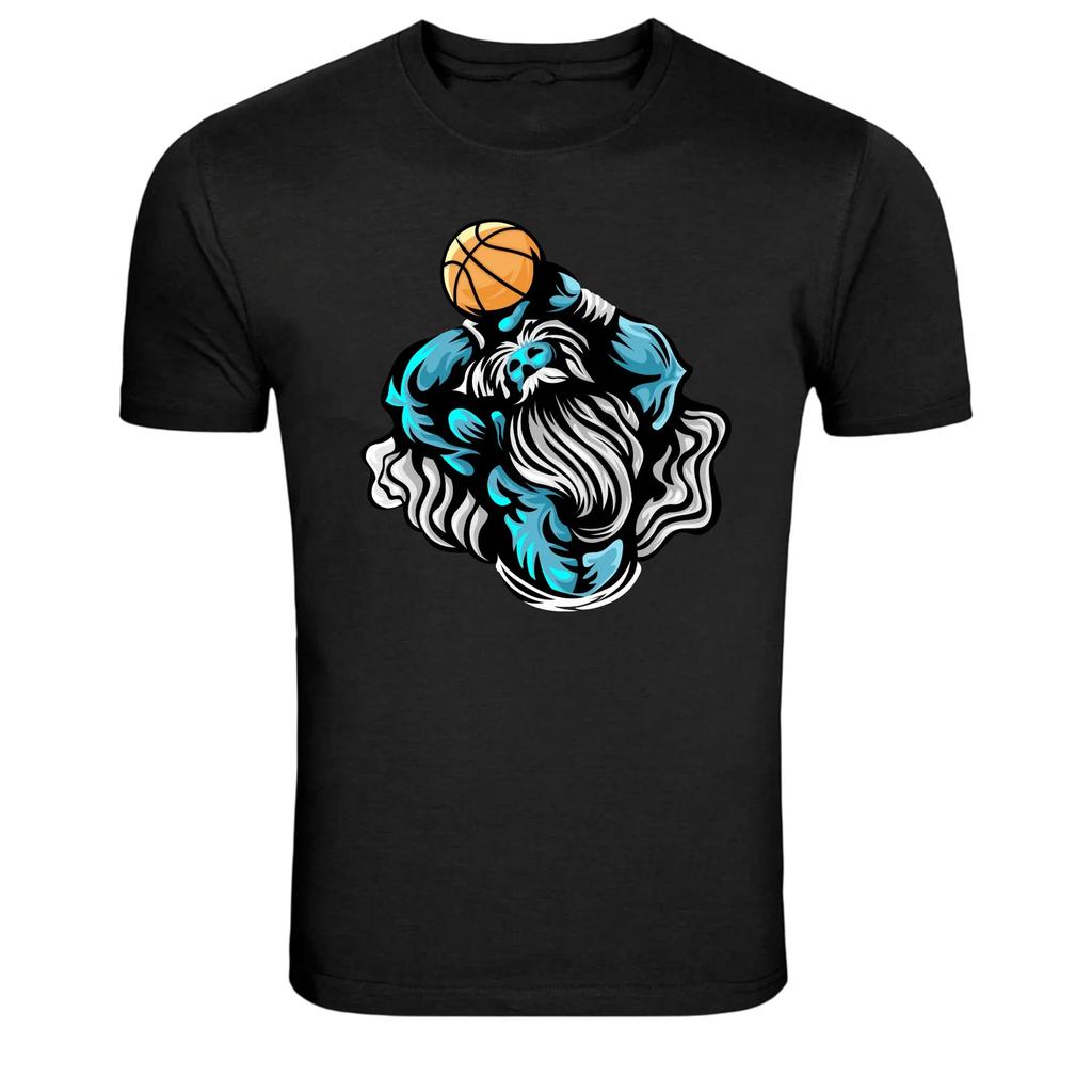 Basketball Gorilla Slam Dunk Sports Graphic T Shirt