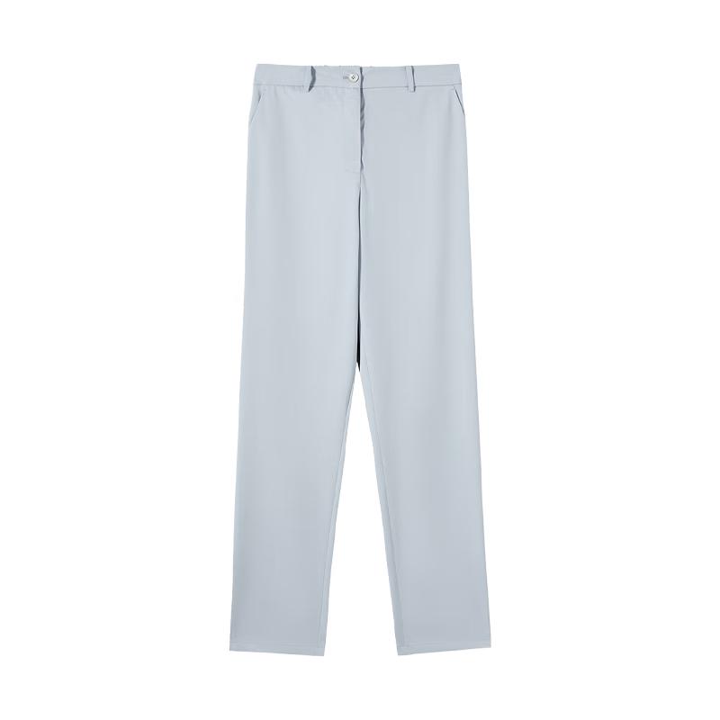 Langzi Women's Formal Straight-Leg Suit Pants