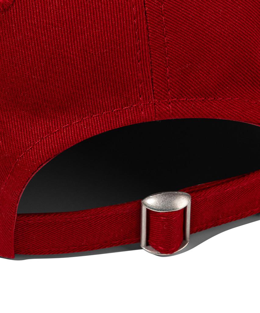 CGP Square Logo Ball Cap_Red