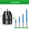 All-Metal Drill Chuck & Bit Set
