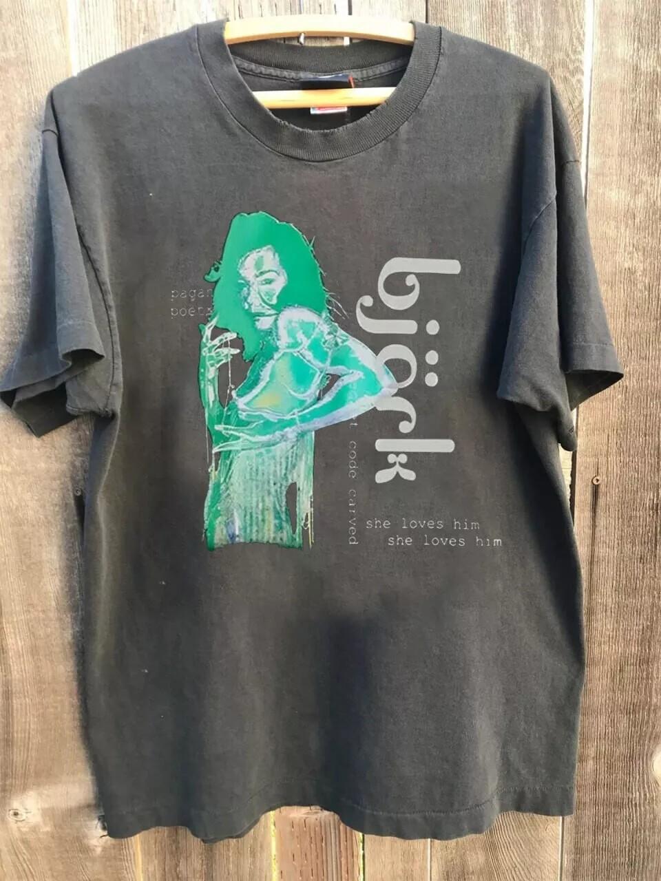 Bjork Vespertine Basic Charcoal Short Sleeve Unisex Tshirt For Men Women S-5XL Unisex T-Shirt L