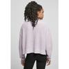 Sweatshirt - Urban Classics - Wide Oversize - Violet Lila - Col Montant - Manches Longues
