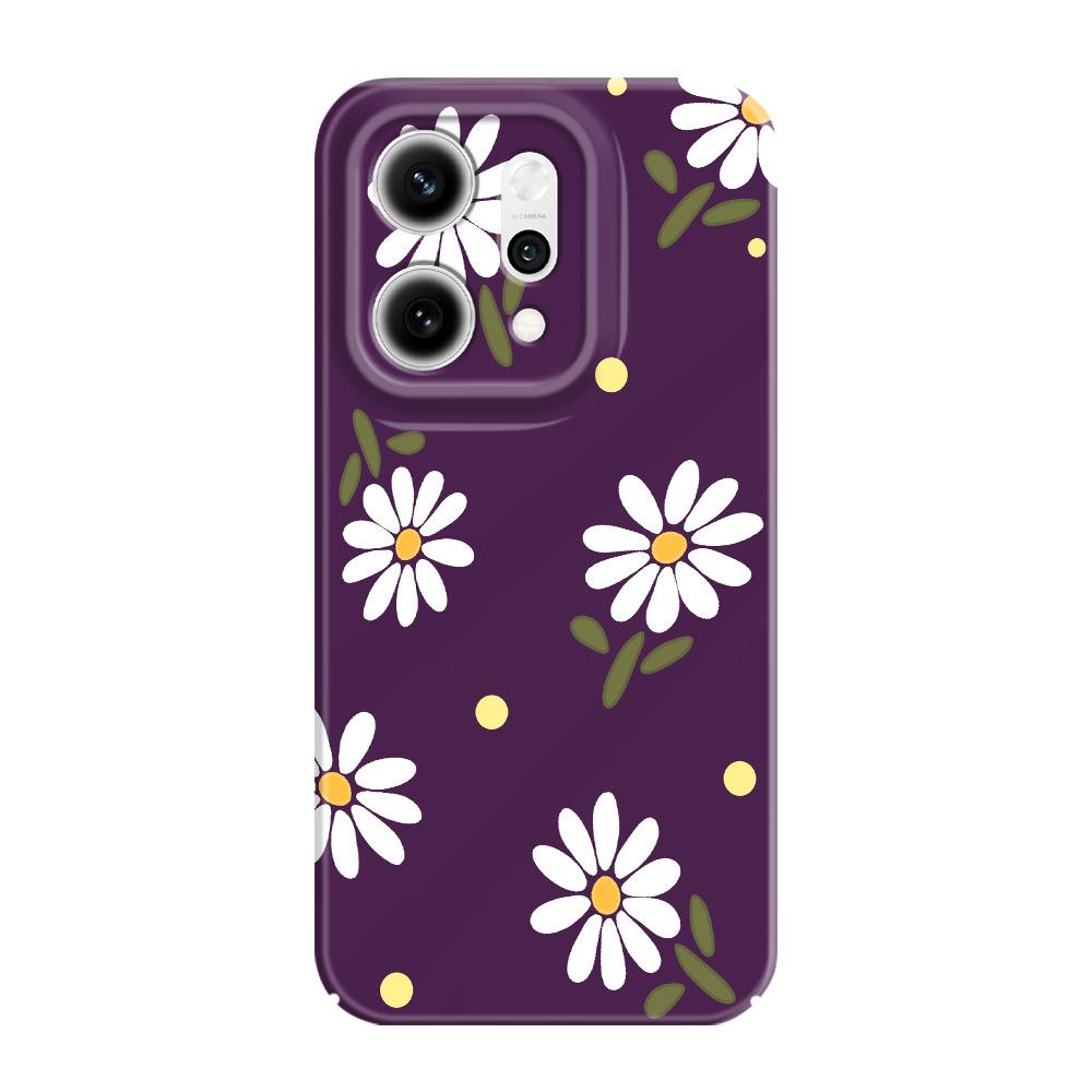 Coque de téléphone Marguerites Vagabondes Pour OPPO Reno 14 14F 13 13F 12 12F 11 11F 10 8 8Z 8T 7 7Z Pro 4G 5G Film Coque Rigide