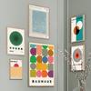 Bauhaus Geometry Color Block Line Wall Art Canva Painting Nordic Posters And Prints Wall Pictures For Living Room Interior Decor