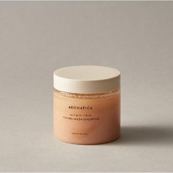 

AROMATICA Солевой скраб для тела Магнолия и Сандал 250г