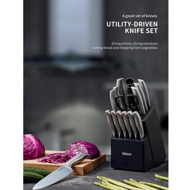 Набор ножей Yabano Profi Messer, 16 предметов
