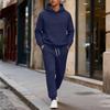 Men's Sweatshirt Suit Men's Solid Color Casual Sports Suit Sweatshirt Suit