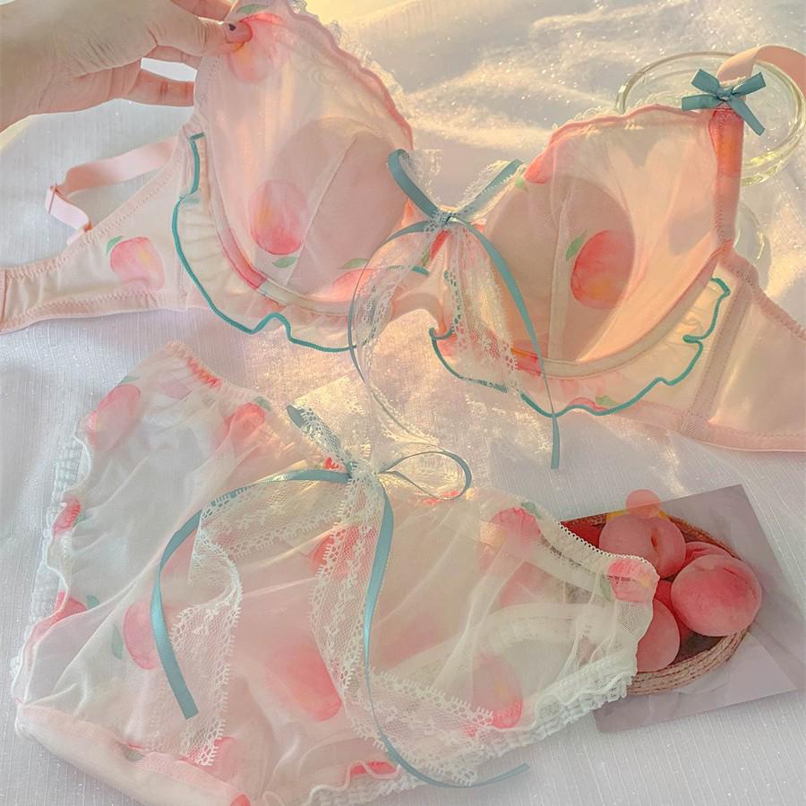 Sweet & Sultry: Japanese Style Ultra-Thin Rabbit Ears Bra – Summer Women's Underwear for a Subtle Look