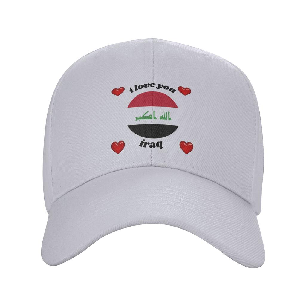 New Iraq Flag Baseball Cap Unisex Style Trucker Hat Outdoor Golf Adjustable Sun Hats