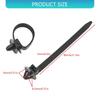 Quick Release Cable Zip Ties Cable Clips for Vehicle Wire Securing Easy Installation Nylon Fasteners Black