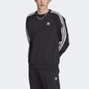 Adidas Originals Adicolor Classics 3-Stripes Crew Sweatshirt Men Sweatshirt Black IM2087
