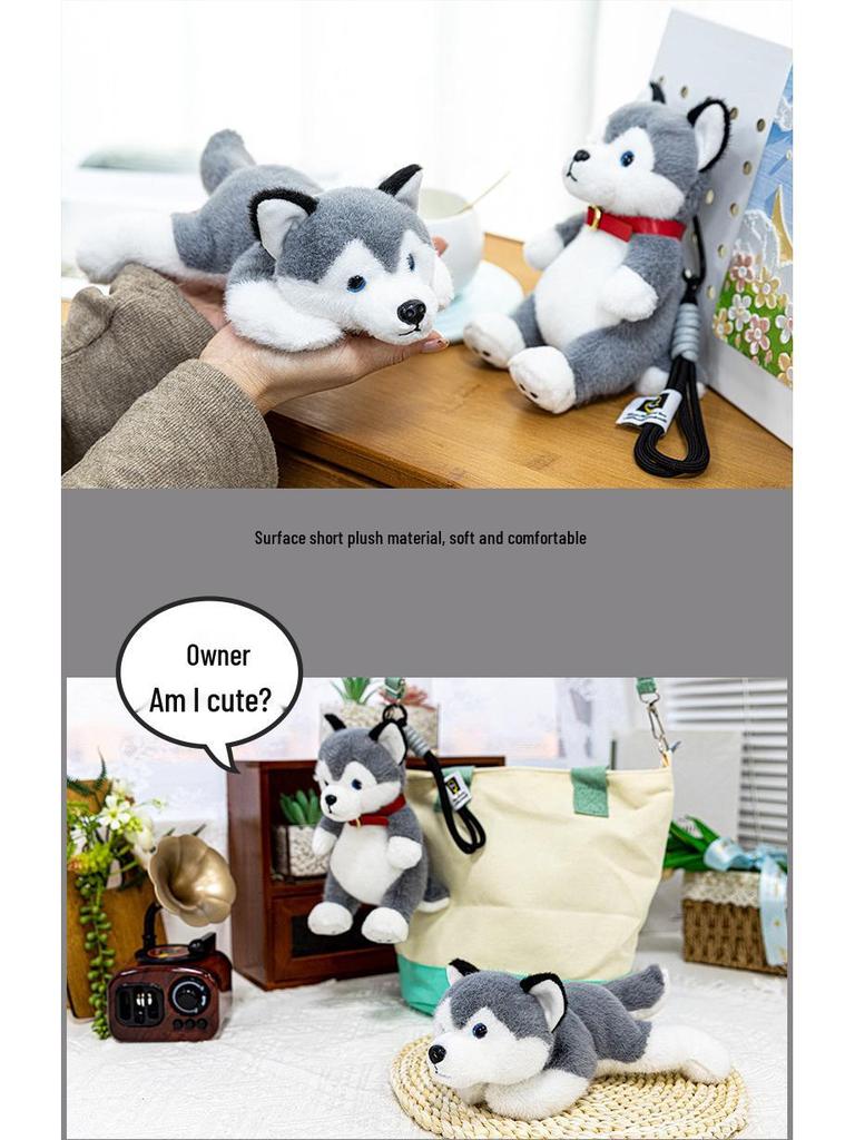 Golden Monkey, Wild Boar, and Husky Plush Toy Series - Birthday or Office Gift
