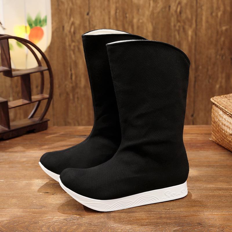 

Winter Plus Velvet Jinyiwei Hanfu Men s Martial Arts Boots - Retro Chinese Wedding Style 39