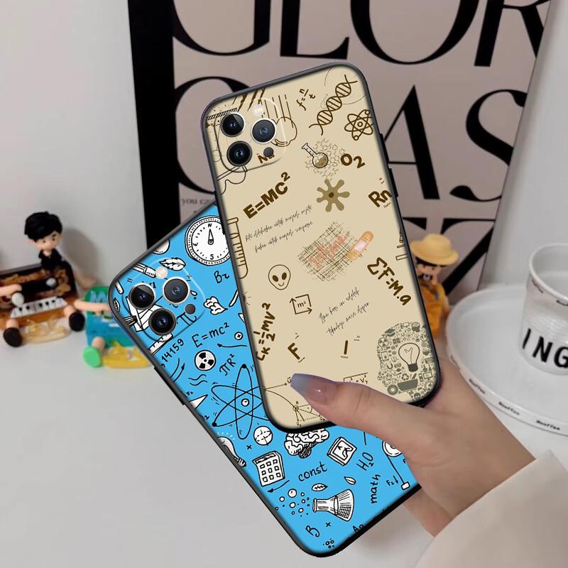 BH14 Chemical Maths Equation Formula New High-End Shell Phone Case for iPhone SE X XS XR 16E 17 11 Pro Max 8 7 6 6s Plus Air