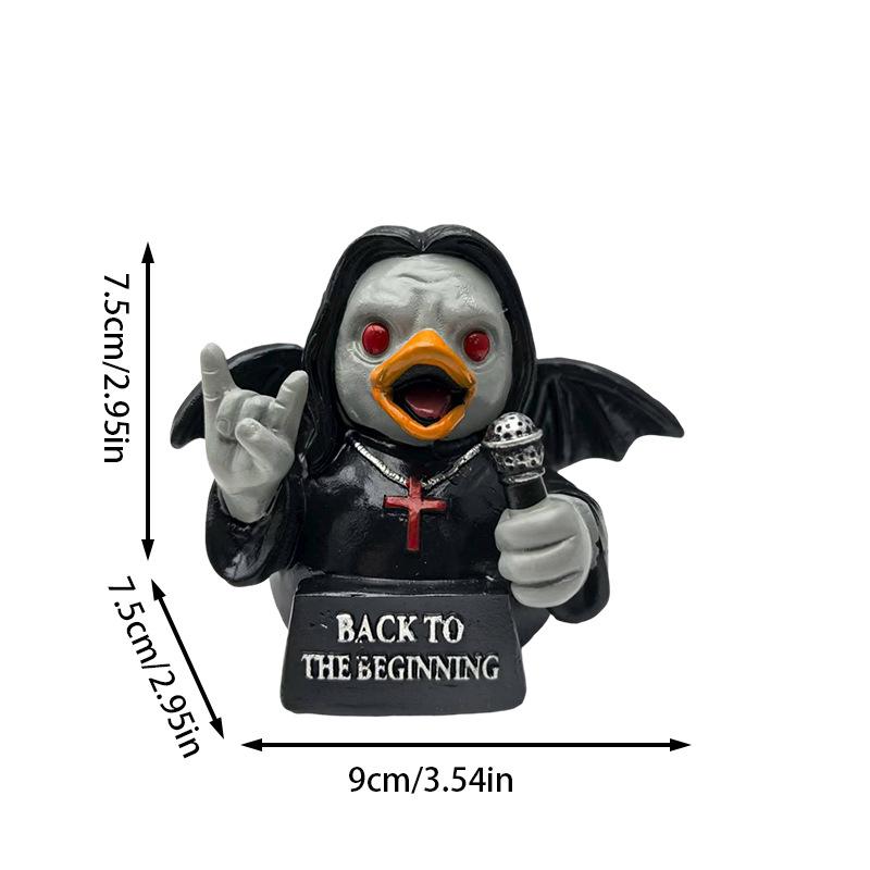 New Arrival: Prince of Darkness Duck - Desktop Ornament