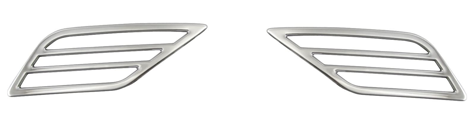 

BRIGHTZ Corolla Cross 10 11 15 Super Mirror Stainless Steel Plated Reflector Garnish 2PC ZSG10 ZVG11 ZVG15 [REF-RIN-146]