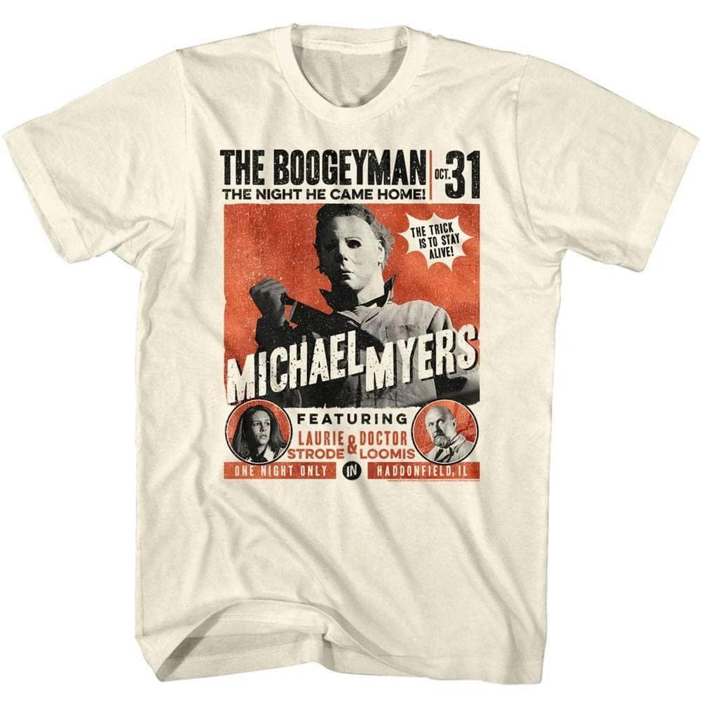 Halloween Boogeyman Poster Men s T Shirt L