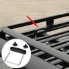 Clamp for Roof Box, Mounting Accessory Van And Car, Practical, Compatible with Most Cars