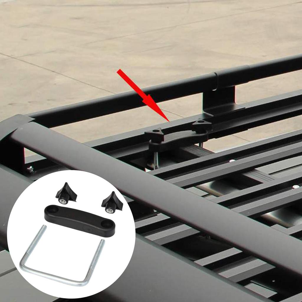 Clamp for Roof Box, Mounting Accessory Van And Car, Practical, Compatible with Most Cars