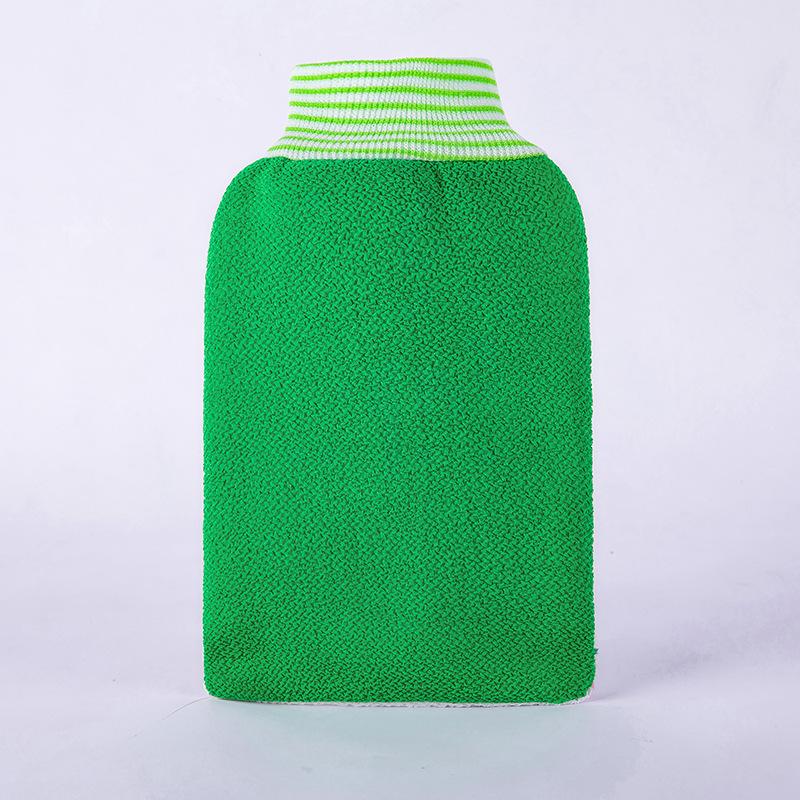 

Strong Decontamination Bath Towel, double-sided thickened bath towel, coarse sand does not hurt the skin, bath back scrubber зелений