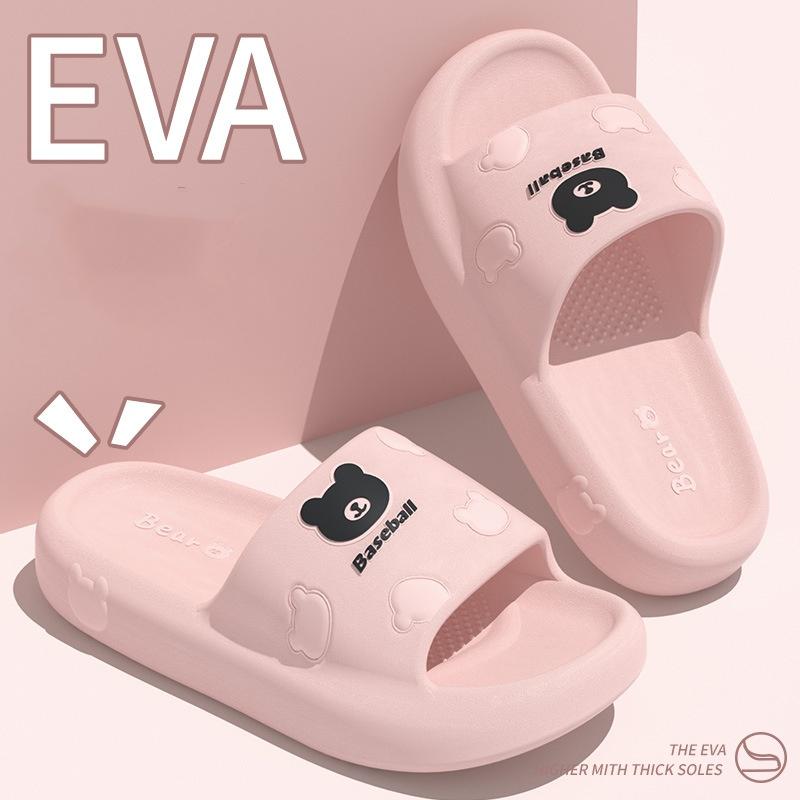 

Women s Summer Slippers Thick-Soled Non-Slip Quiet Deodorant Versatile for Couples Perfect for Indoor Use 36-37 розовый