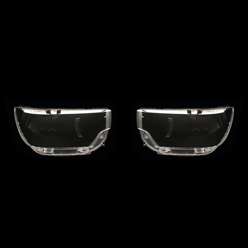 Car Front Head Light Lamp Transparent Lampshade Lamp Shell For Jac Shuailing T8 2018-2022 Headlight Cover