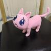 NEEDY GIRL OVERDOSE P Cat Plush Toy Stuffed Animal Soft Super Cute Kangel Angel Sauce Pink Rain Cartoon Dolls Fans Birthday Gift