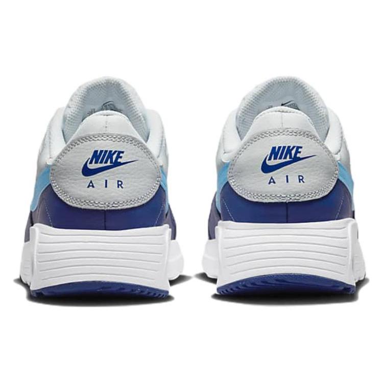 New Nike Air Max Sc 'Pure Platinum Racer Blue' CW4555-012