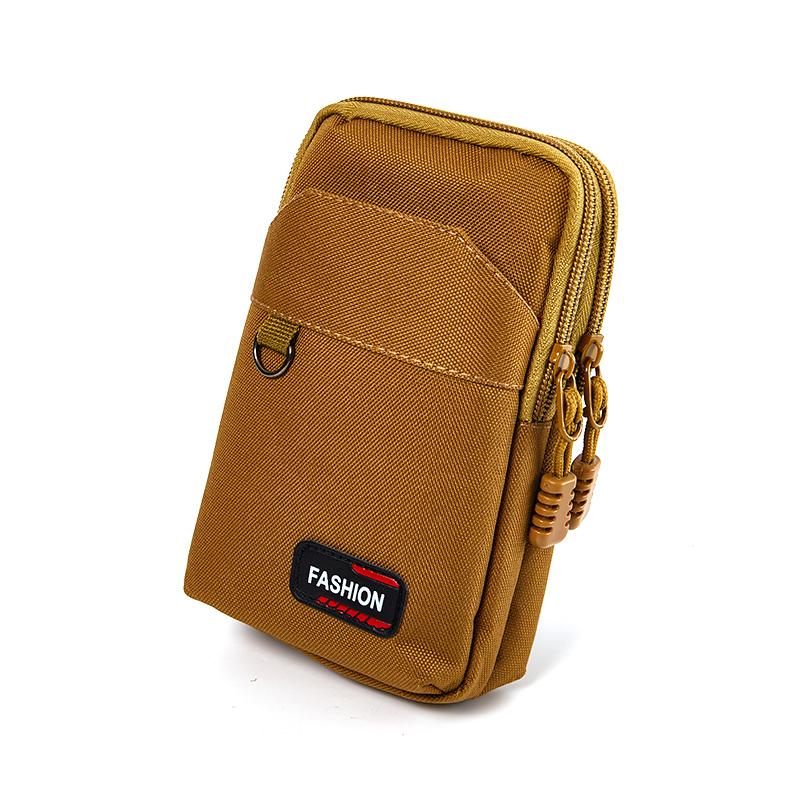 Çift Katmanlı EDC Molle Çanta Dış Mekan Askeri Bel Çantası Erkek Telefon Kılıfı Çanta