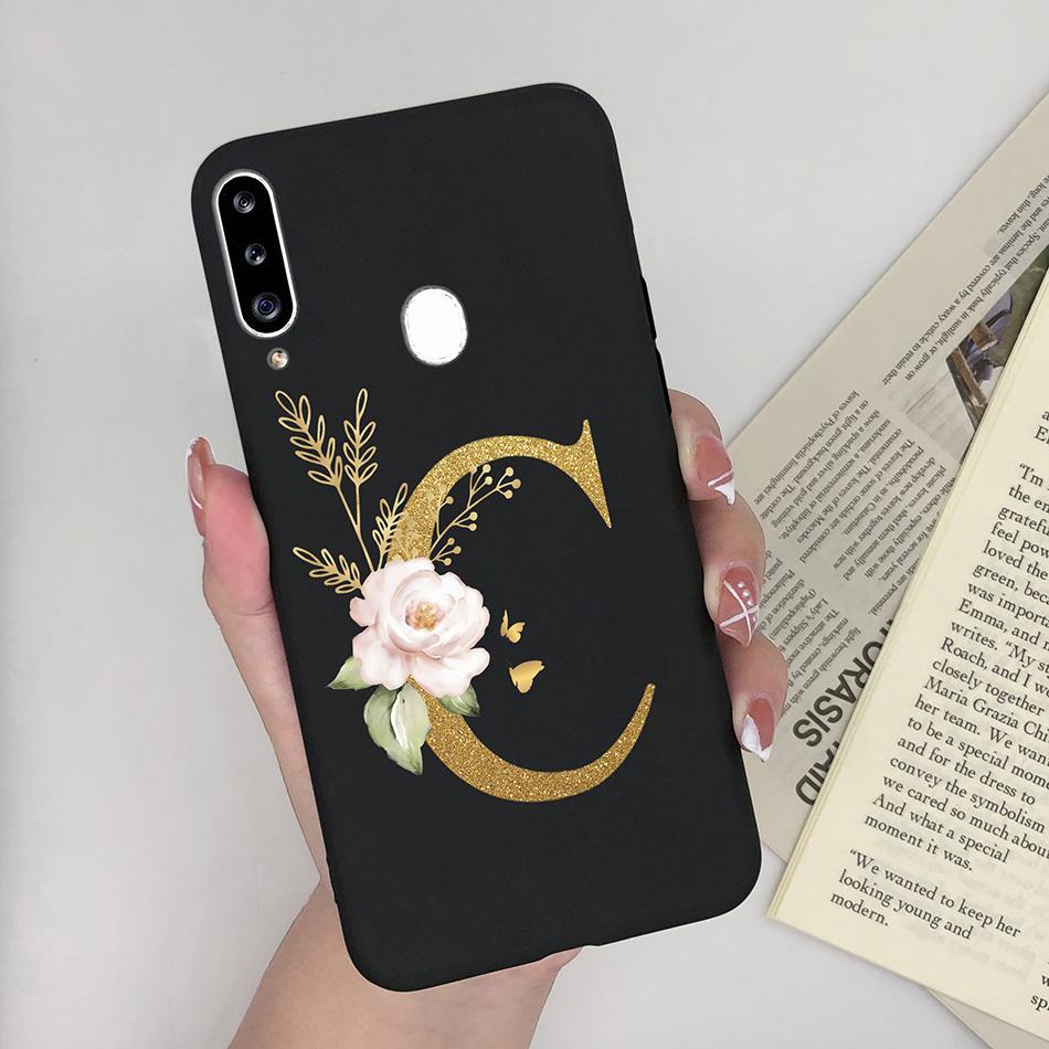 For Samsung Galaxy A20 A20e A20s Case Cute Letters Silicon Back Cover Phone Case For Samsung A20s A 20 20s A207 A20e Case Fundas Galaxy A20S
