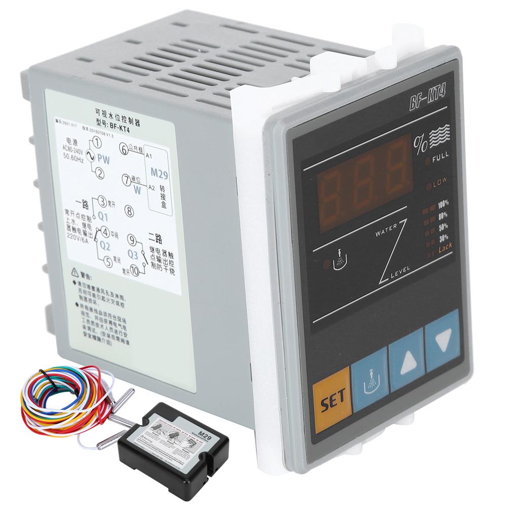 BFKT4 Visuelle Flüssigkeitsstandanzeige Schalter Controller Wasserstandssensor Controller