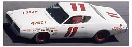 Salvinos J.R. Model 1/25 Scale NASCAR 1971 Dodge Charger Petty Enterprises Plastic Model (SJMPEDC1971DA)