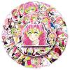 50 Kanroji Mitsuri Demon Slayer Anime Stickers for Suitcase & Stationery